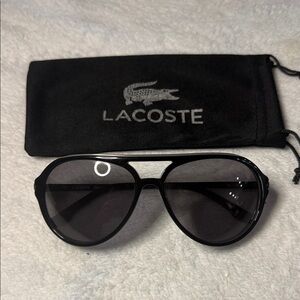 Lacoste Dark Aviator Sunglasses